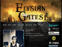 Tablet Screenshot of elysiangates.com